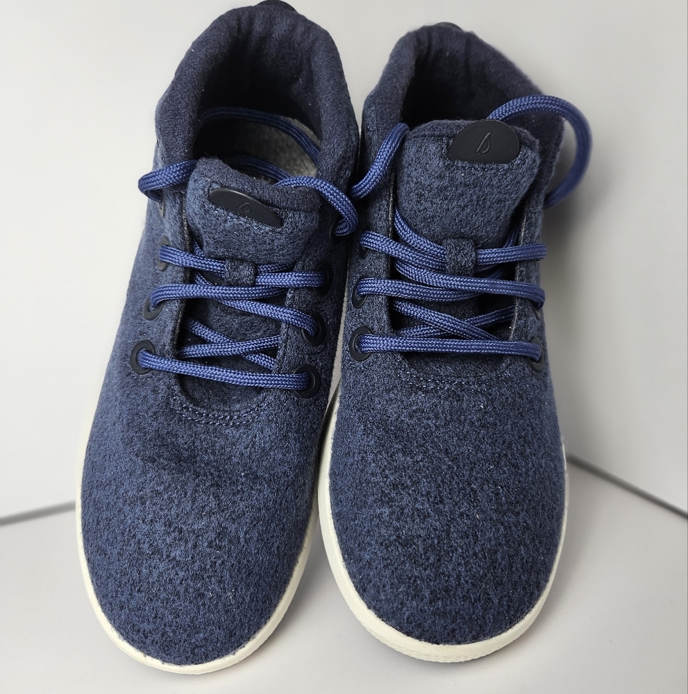 Allbirds Women's Wool Runner-up Mizzles SIZE 8 Blue White